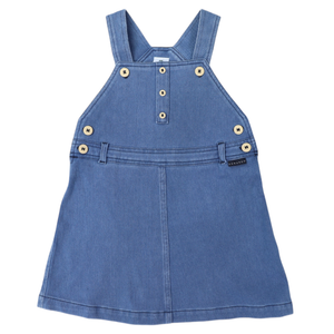 Korango Denim Pinafore Light Wash