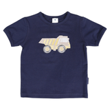 Korango Truck Applique Tee Navy