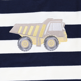 Korango Truck Applique Tee Stripe