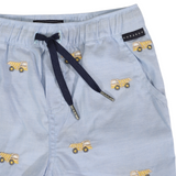Korango Embroidered Truck Chambray Short Light