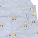 Korango Embroidered Truck Chambray Overall Light