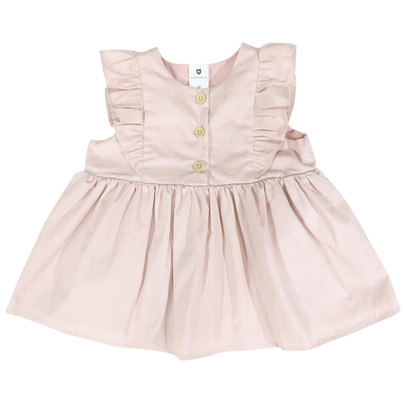 Korango Frill Blouse Dusty Pink