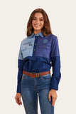 Ringers Western Aramac Wmns Work Shirt Navy