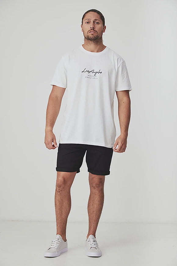 BLKWD Baker Slim Chino Shorts Black