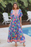 Dreamcatcher Viginia Blue Maxi Dress
