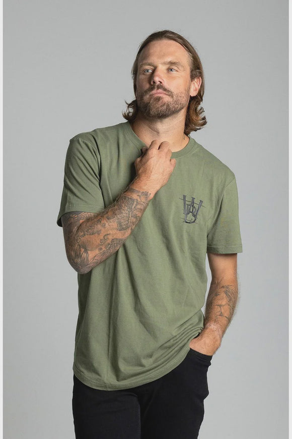 BLKWD Crony Short Sleeve Tee Khaki