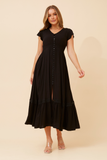 CKM Morocco Maxi Dress Black