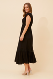 CKM Morocco Maxi Dress Black