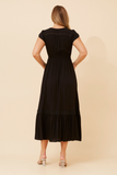 CKM Morocco Maxi Dress Black