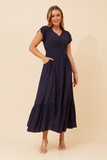 CKM Morocco Maxi Dress Navy