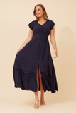 CKM Morocco Maxi Dress Navy
