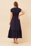 CKM Morocco Maxi Dress Navy