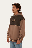 Ringers Western Davis Mens Hoodie Mushroom & Charcoal