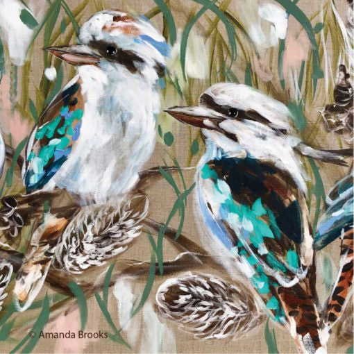 Kookaburra & Banksia HB Coaster