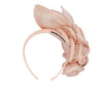 Max Alexander Sinamay Flower Fascinator Nude