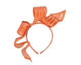 Max Alexander Stylish Racing Fascinator Orange