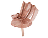 Max Alexander Sculpted Sinamay Fascinator Taupe