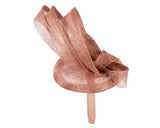 Max Alexander Sculpted Sinamay Fascinator Taupe