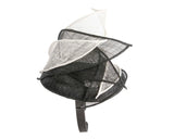 Max Alexander Sinamay Pillbox Fascinator Black & Cream