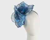 Max Alexander Organza Fascinator Blue