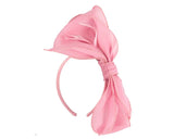 Max Alexander Organza Bow Fascinator Pink