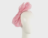 Max Alexander Organza Bow Fascinator Pink