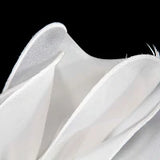 Max Alexander Organza Bow Fascinator White