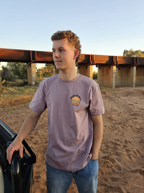 Broken Hill Surf Club Unisex Orange Desert Surf Tee Paragon
