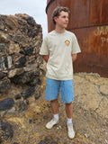 Broken Hill Surf Club Unisex Orange Desert Surf Tee Sand