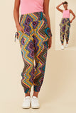 CKM Boho Harem Pants Yellow
