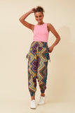 CKM Boho Harem Pants Yellow