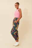CKM Boho Harem Pants Yellow