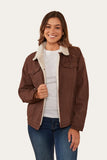 Ringers Western Palmer Wmns Jacket Chocolate