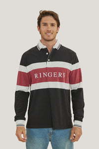 Ringers Western Redding Mens Rugby Jersey Black