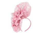 Fillies Collection Staggering Racing Fascinator Dusty Pink