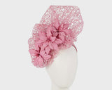 Fillies Collection Staggering Racing Fascinator Dusty Pink