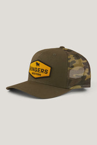 Ringers Western Scotty Trucker Cap Military Green & Camo