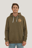 Ringers Western Signature Bull Mens Pullover Hoodie Military Green & Camo