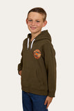 Ringers Western Signature Bull Kids Pullover Hoodie Military Green & Camo