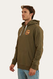 Ringers Western Signature Bull Mens Pullover Hoodie Military Green & Camo