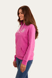 Ringers Western Signature Bull Wmns Pullover Hoodie Candy & White