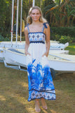 Salty Palm Sage Slip Maxi Dress