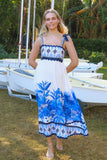 Salty Palm Sage Slip Maxi Dress