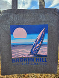 Broken Hill Surf Club Tote Bag Grey