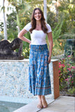 Zen Garden Kimiko Skirt Aruba Blue