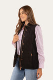 Ringers Western Toorak Wmns Quilted Vest Black