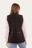 Ringers Western Toorak Wmns Quilted Vest Black