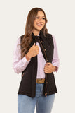 Ringers Western Toorak Wmns Quilted Vest Black