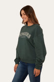 Ringers Western Varsity Wmns Crew Pine