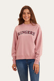 Ringers Western Varsity Wmns Crew Rosey Pink